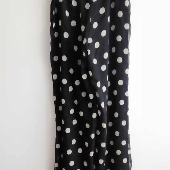 NANUSHKA Polka Dot High Waisted Wide Leg Pants - Picture 3 of 7